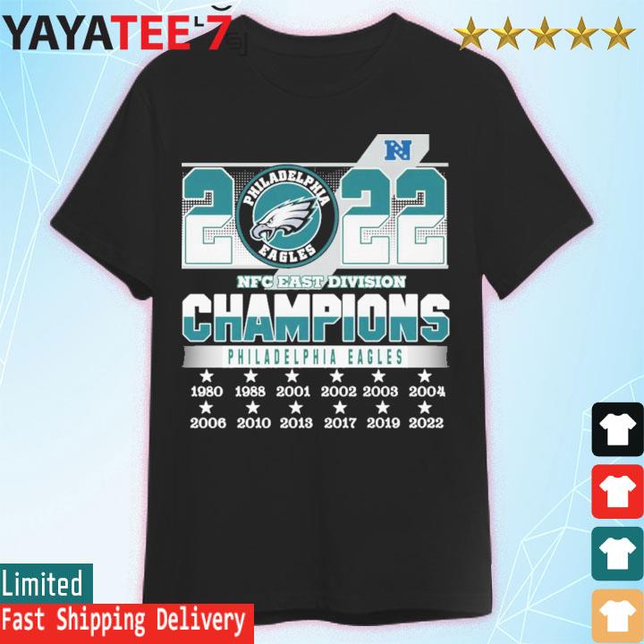 Philadelphia Eagles 2022 NFC East Division Champions Shirt, hoodie,  sweater, long sleeve and tank top