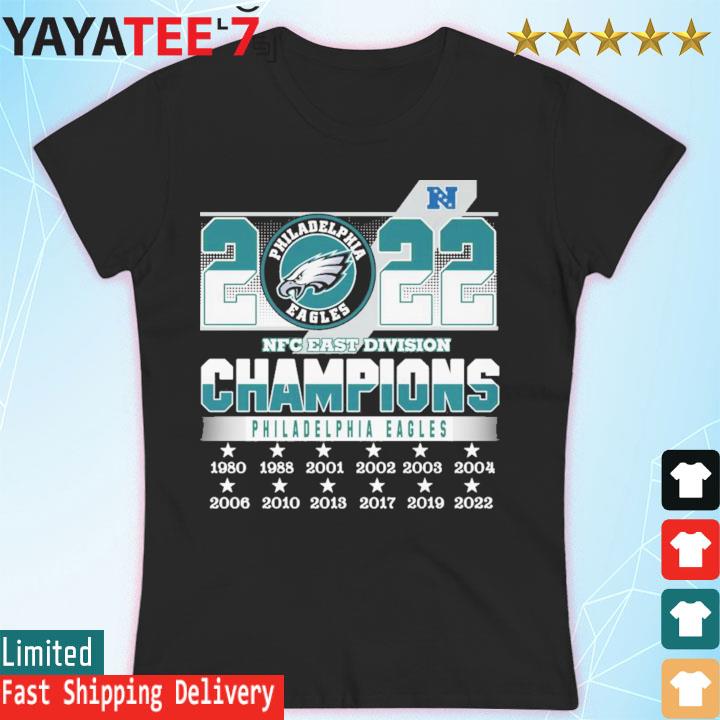 Original philadelphia eagles 2022 nfc east division champions 1980 2022  shirt, hoodie, sweater, long sleeve and tank top