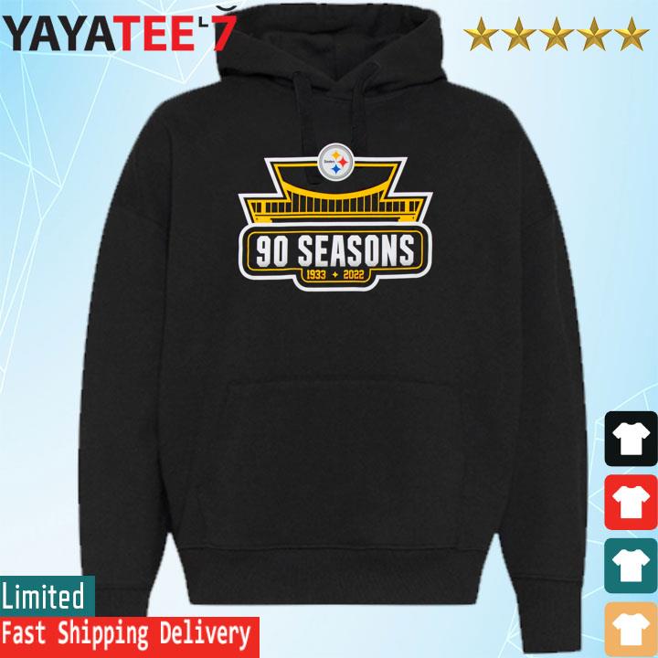 Pittsburgh Steelers 90th 1933 2022 Season Logo shirt, hoodie