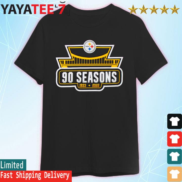 Pittsburgh Steelers 90th 1933 2022 Season Logo shirt, hoodie