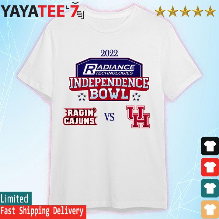 Ragin' Cajuns of Louisiana and the Cougars of Houston 022 Independence Bowl shirt