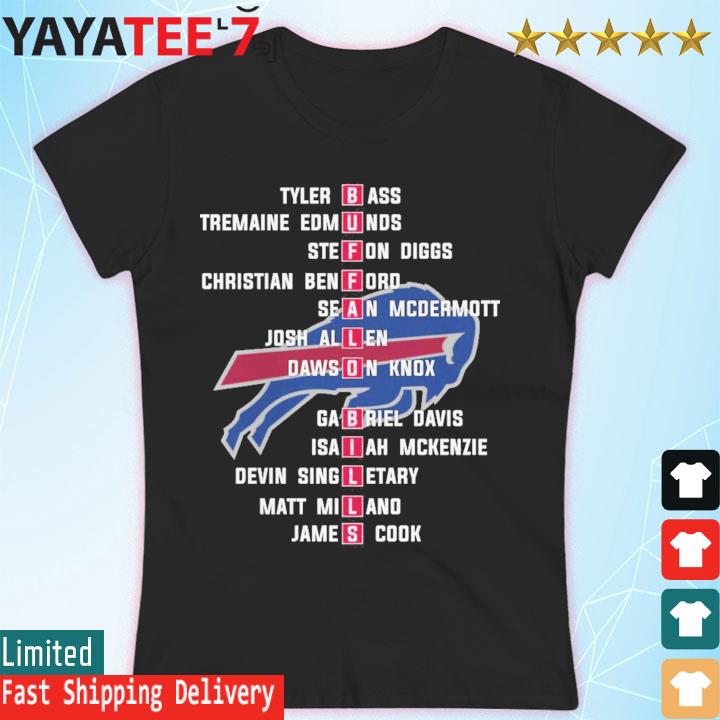 Roster Buffalo Bills 2022 AFC East division Champions shirt