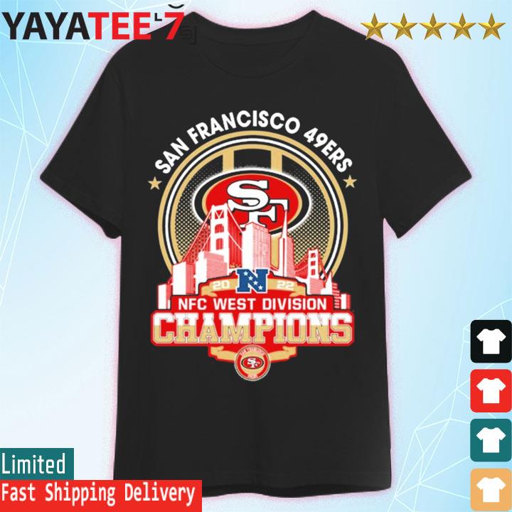 2022 NFC West Division Champions San Francisco 49ers Skyline Shirt