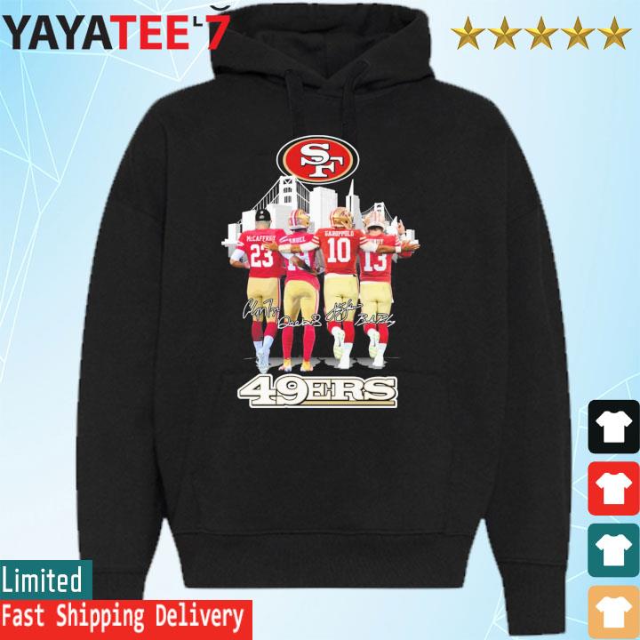 Christian McCaffrey Black 49ers Shirt San Francisco 49ers Gifts for Him -  Happy Place for Music Lovers