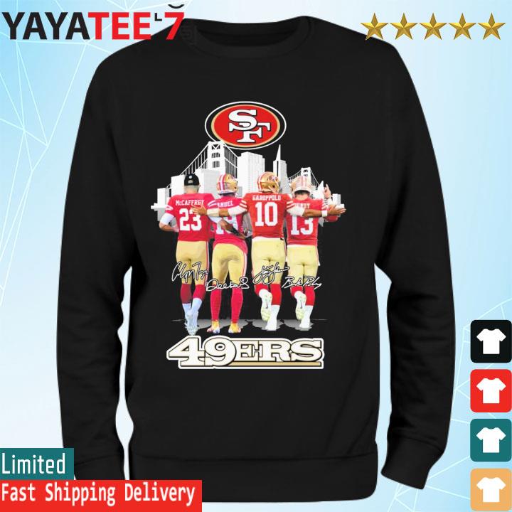 Christian McCaffrey Jersey shirt San Francisco 49ers t-shirt – St. John's  Institute (Hua Ming)