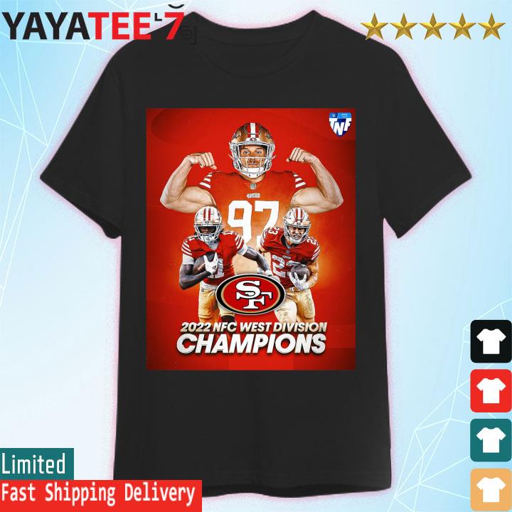 San Francisco 49Ers Winner 2022 Nfc West Champions Poster shirt, hoodie,  sweater, long sleeve and tank top