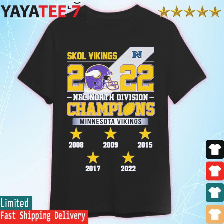 Minnesota Vikings NFC North Champs As One Skol shirt, hoodie