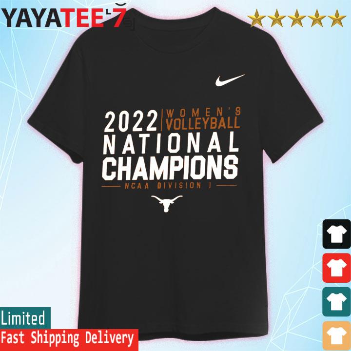 Texas Longhorns Nike 2022 Women's Volleyball National Champions T-Shirt