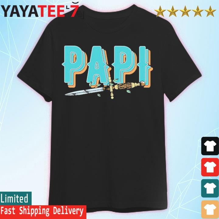 The Papi Teal Knife Shirt