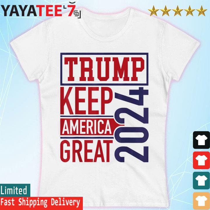 Trump Keep America Great 2024 Donald Trump 4th of July 2024 s Women's T-shirt