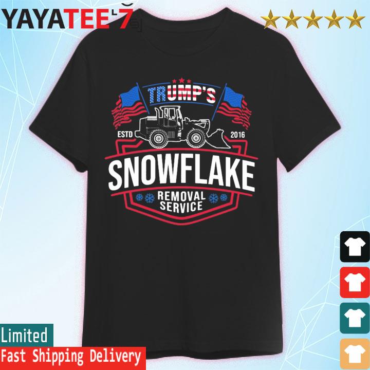Trump's Snowflake Removal Service American flag shirt