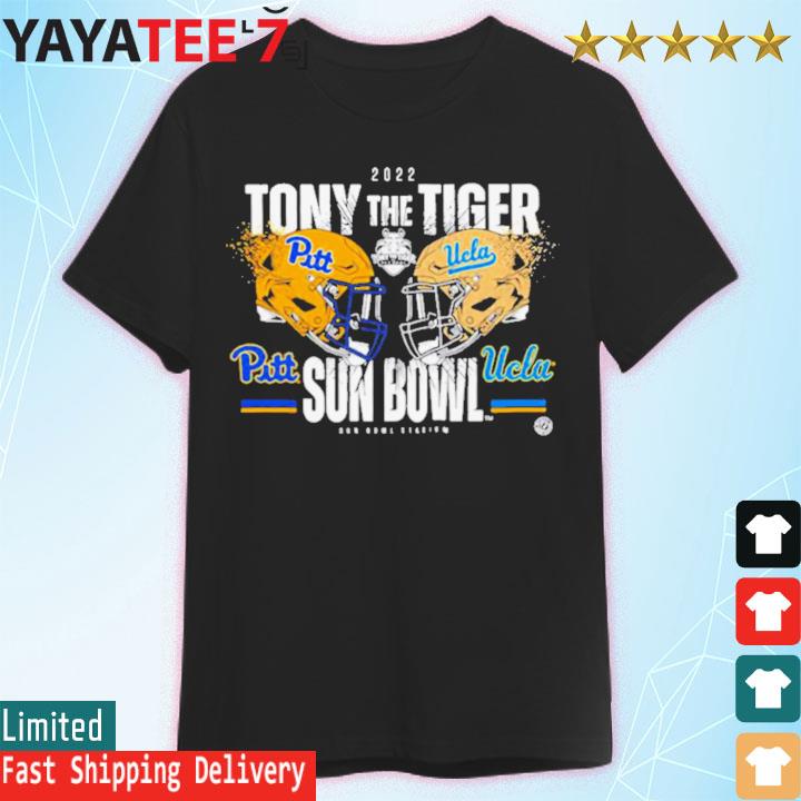 Tony the Tiger Sun Bowl merchandise on sale before UCLA vs Pitt game