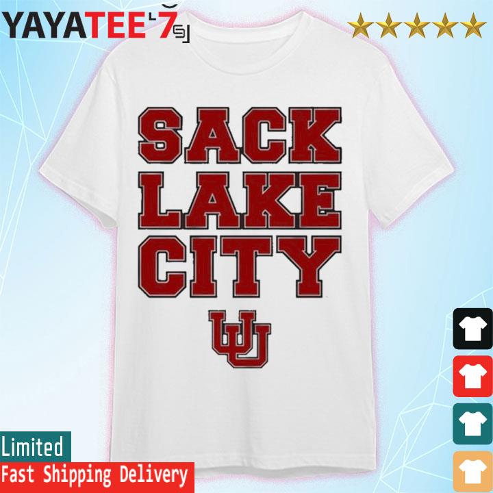 Utah Utes 2022 Sack Lake City T-Shirt
