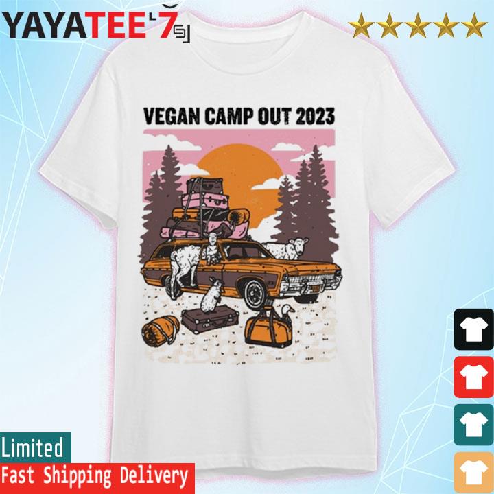 Vegan Camp Out 2023 shirt
