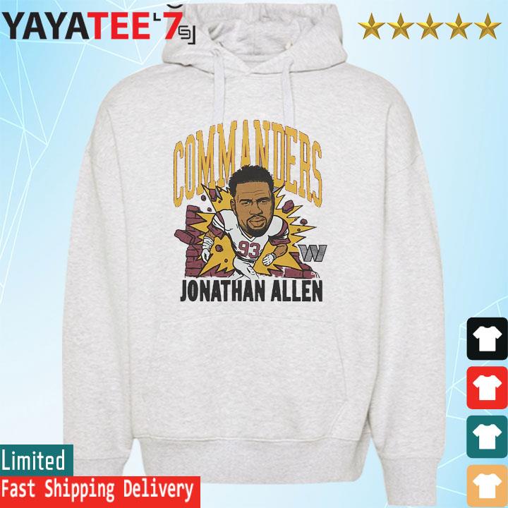 Washington Commanders Jonathan Allen Tee Shirt, hoodie, sweater, long  sleeve and tank top