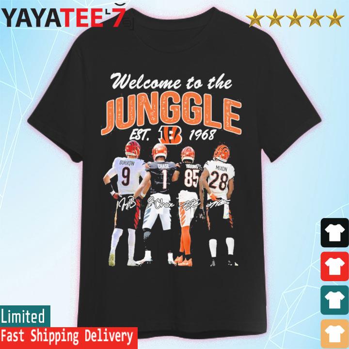 Cincinnati Bengals Welcome To The Jungle shirt, hoodie, sweater