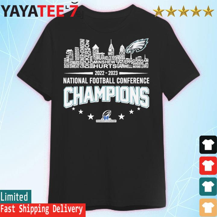 Philadelphia eagles 2023 NFC conference champions shirt, hoodie, sweater,  long sleeve and tank top