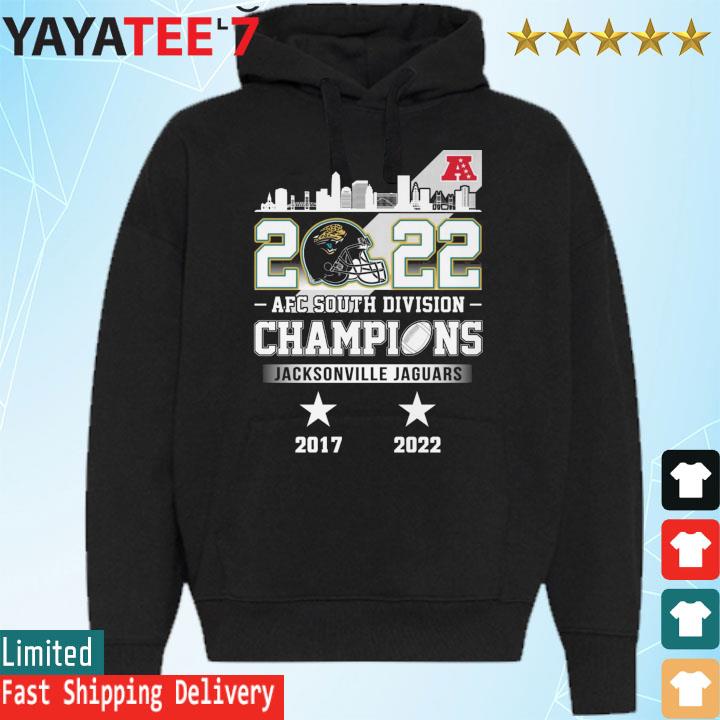 Jacksonville Jaguars AFC South division champions 2017 2022 shirt, hoodie,  sweater and v-neck t-shirt