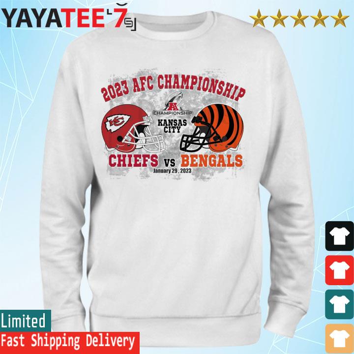 Cincinnati Bengals vs. Kansas City Chiefs AFC Championship shirt