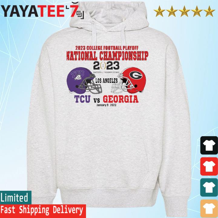 Official college Football playoff 2023 national championship game tcu calI  bound T-shirts, hoodie, tank top, sweater and long sleeve t-shirt