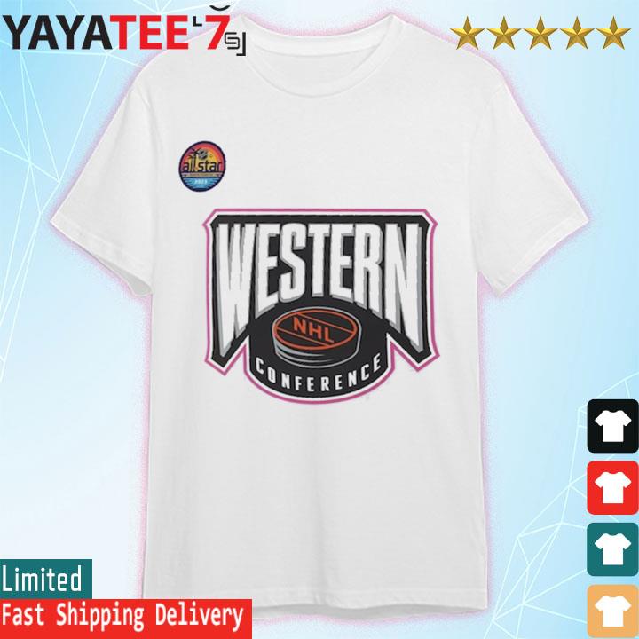 2023 NHL All-Star Game Western Conference official logo shirt