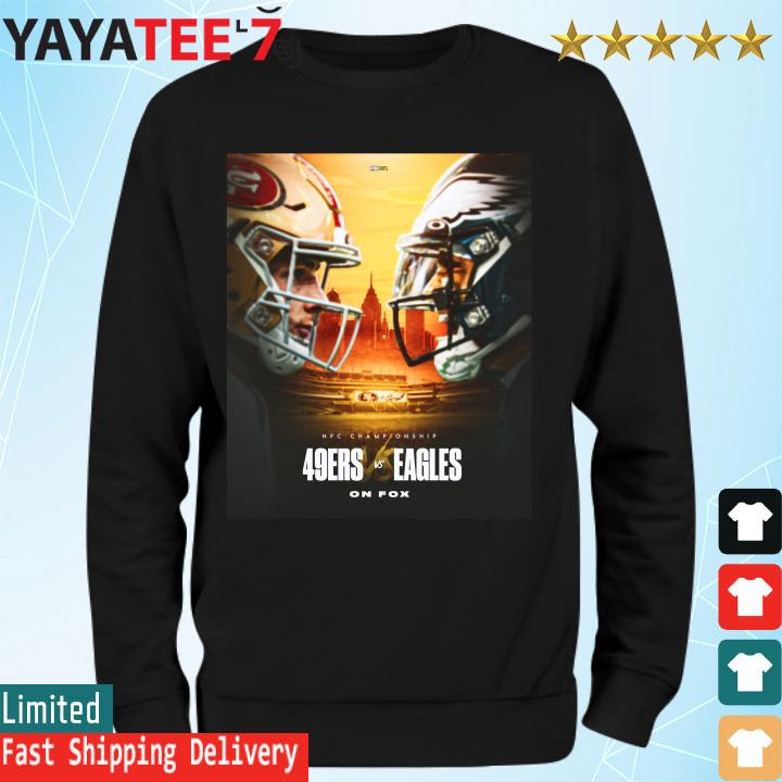 49ers vs Eagles 2022 NFC Championship shirt, hoodie, sweater, long