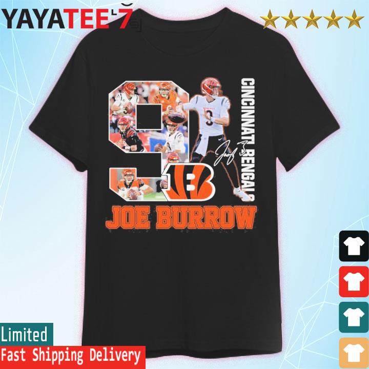 Official Joe Burrow Cincinnati Bengals T-Shirts, Bengals Joe Burrow Tees,  Shirts, Tank Tops