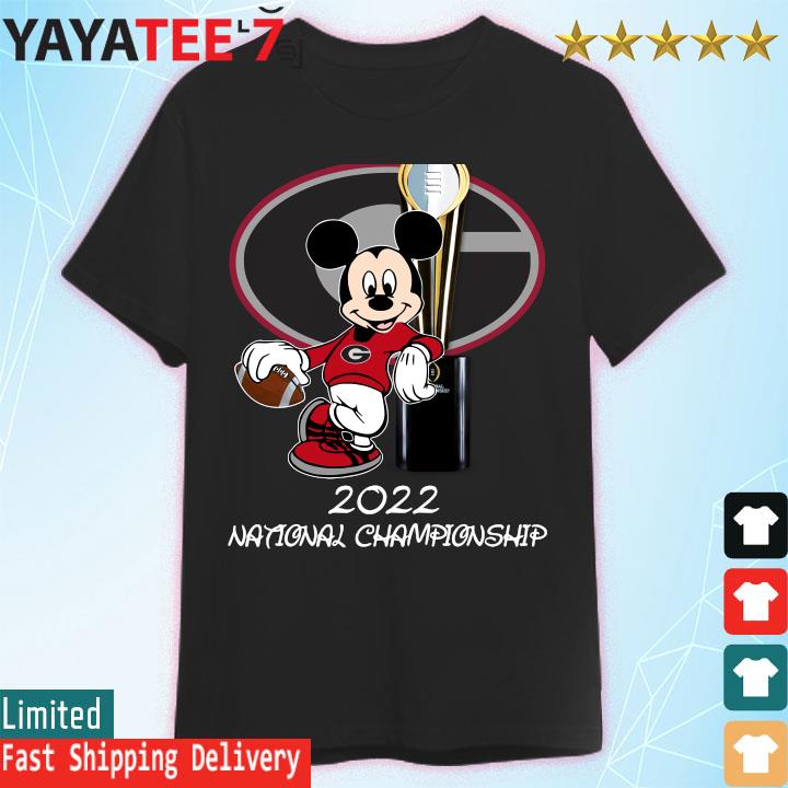 Mickey Mouse Georgia Bulldogs Champions 2022 CFP National