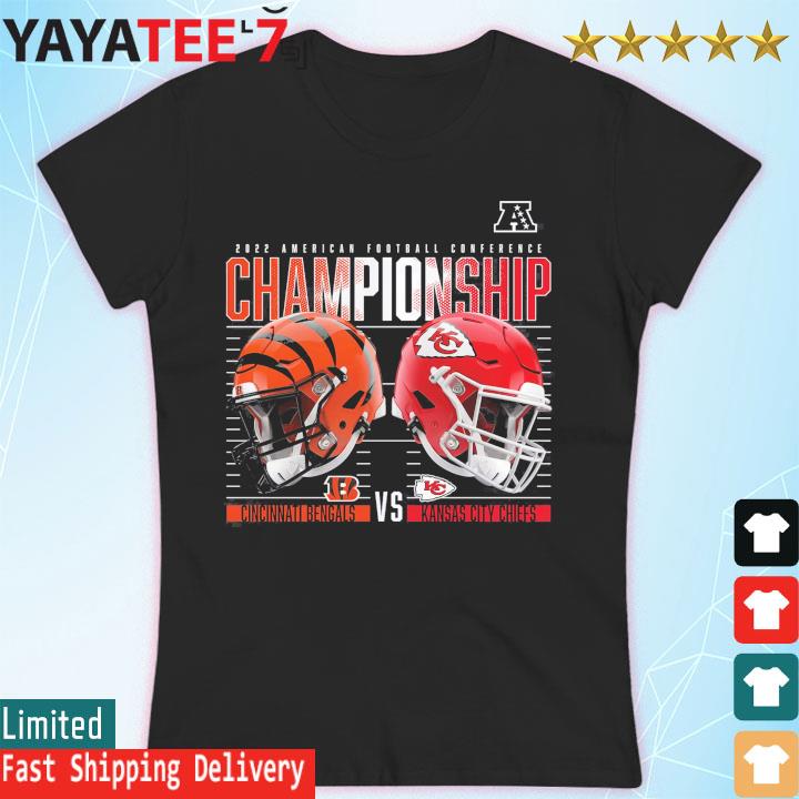 Cincinnati Bengals AFC Champions Black T-Shirt