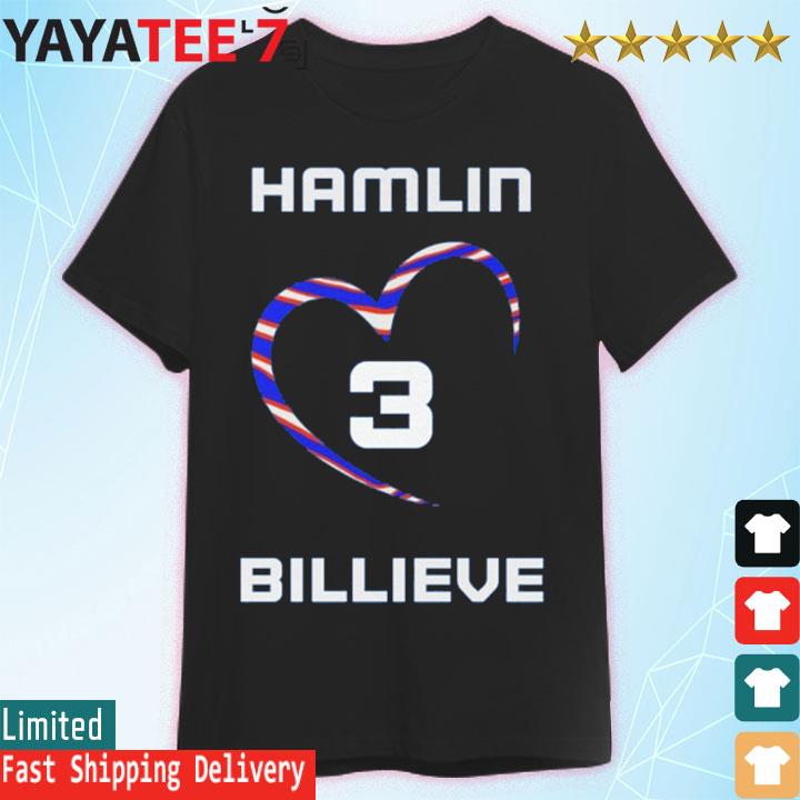 Love 3 Damar Hamlin Billieve Shirt, hoodie, sweater and long sleeve