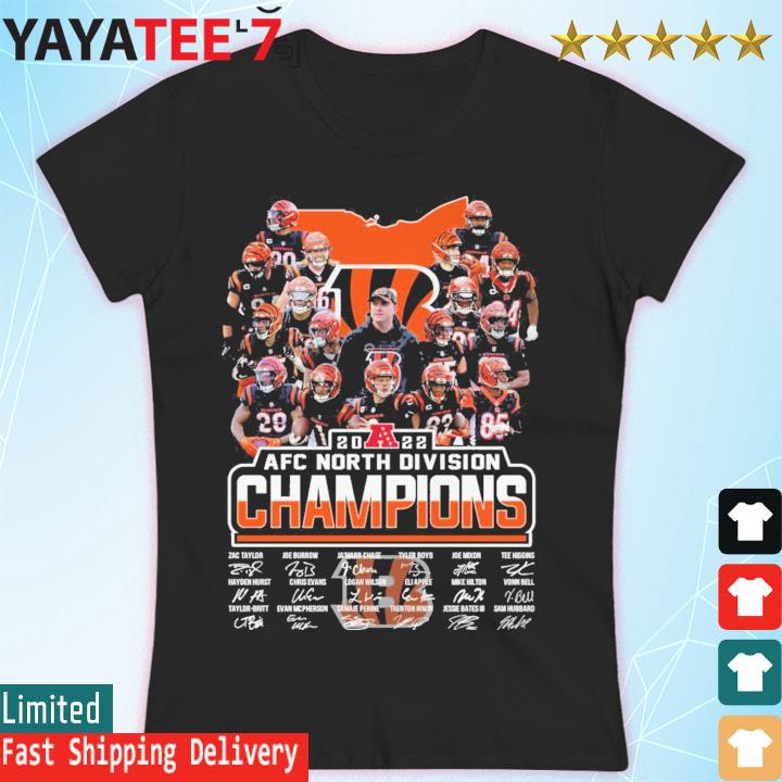 Cincinnati Bengals AFC North Division Champions Signature Shirt