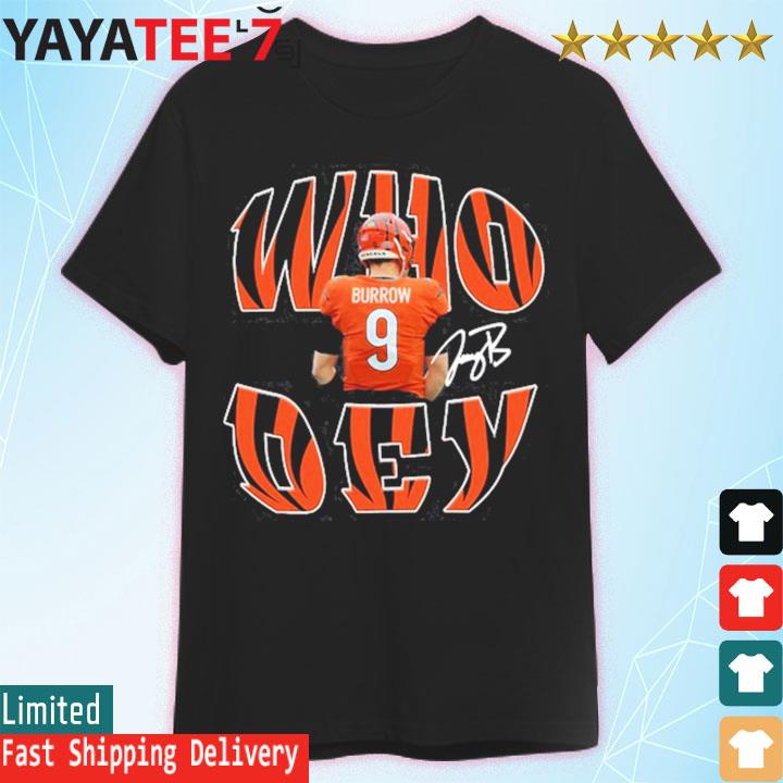 Official who Dey 2023 Cincinnati Bengals Signatures Shirt, hoodie, sweater,  long sleeve and tank top