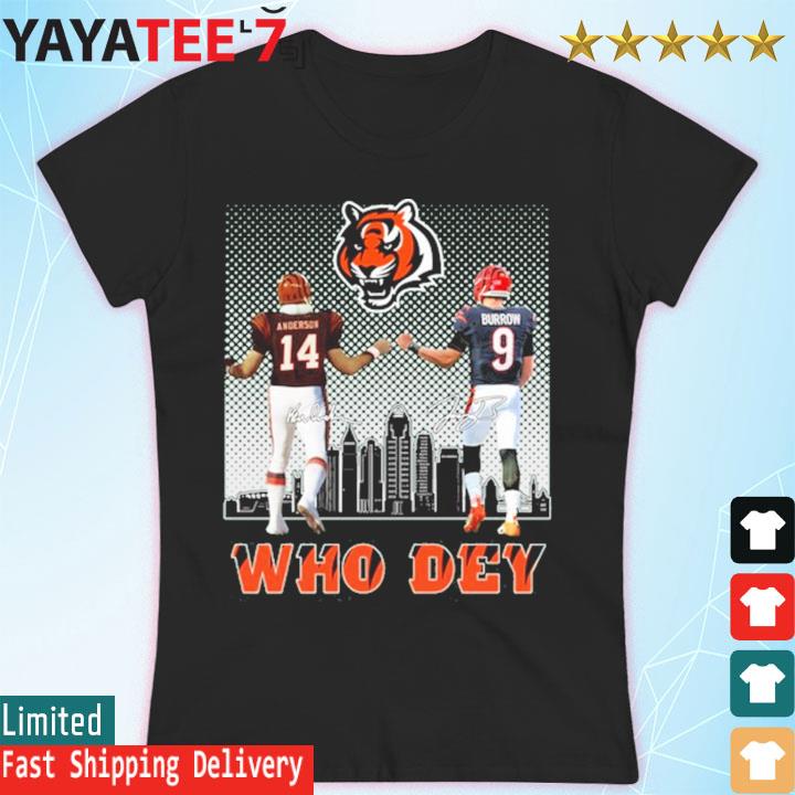 Cincinnati Bengals Shirt Evolution Who Dey Joe Burrow - Anynee