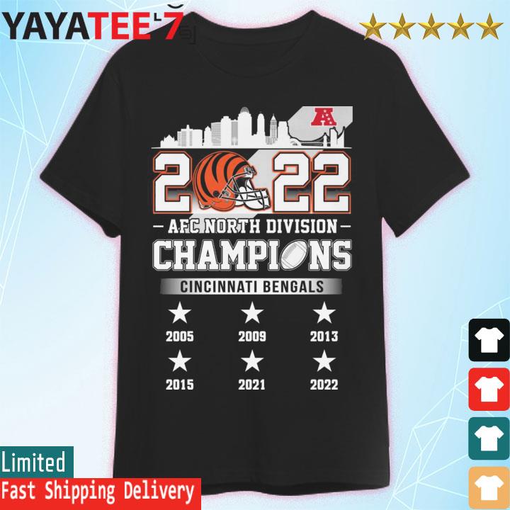 Funny Cincinnati Bengals division Champions run the north shirt, hoodie,  sweater, long sleeve and tank top