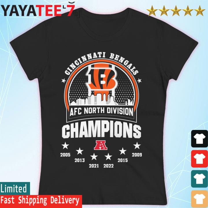 Cincinnati Bengals 2021 2022 AFC North Division Champions shirt, hoodie,  sweater, long sleeve and tank top