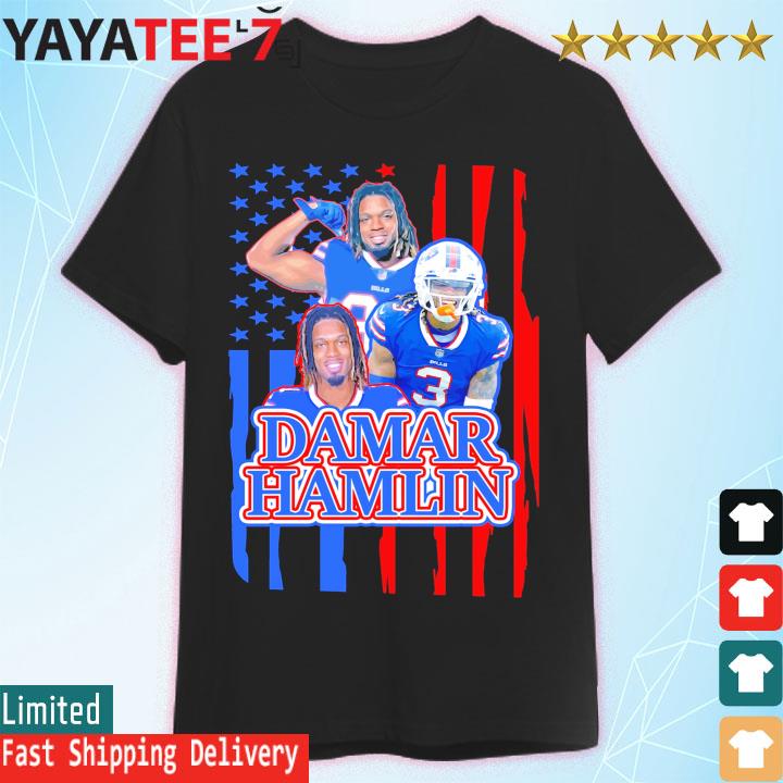 Damar Hamlin Vintage Buffalo Bills 90s Shirt