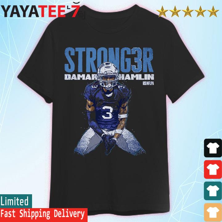 Damar Hamlin Buffalo Strong3r T-shirt,Sweater, Hoodie, And Long Sleeved,  Ladies, Tank Top