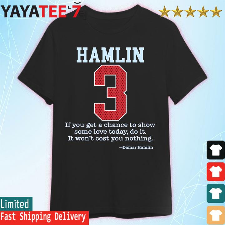 Damar hamlin 3 if you get a chance to show some love today do it