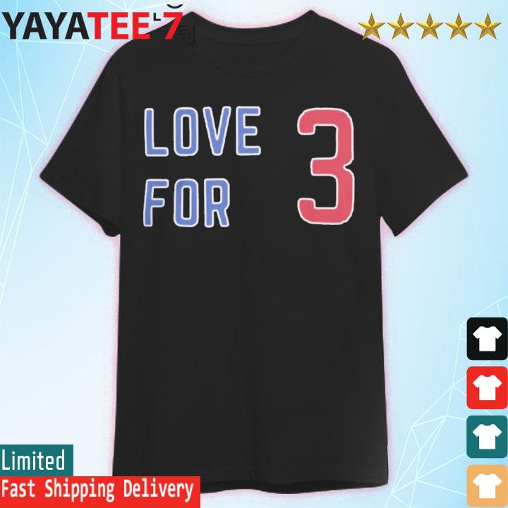 Love for 3 Damar Hamlin shirt, hoodie, sweater, long sleeve and tank top