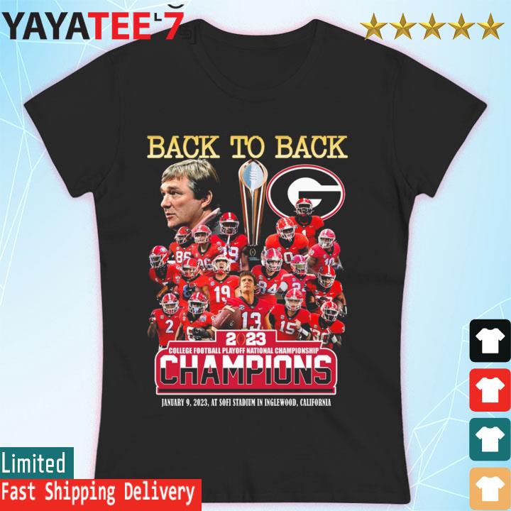 2023 College Football Playoff Back-to-Back National Champions Panoramic  Picture - Georgia Bulldogs