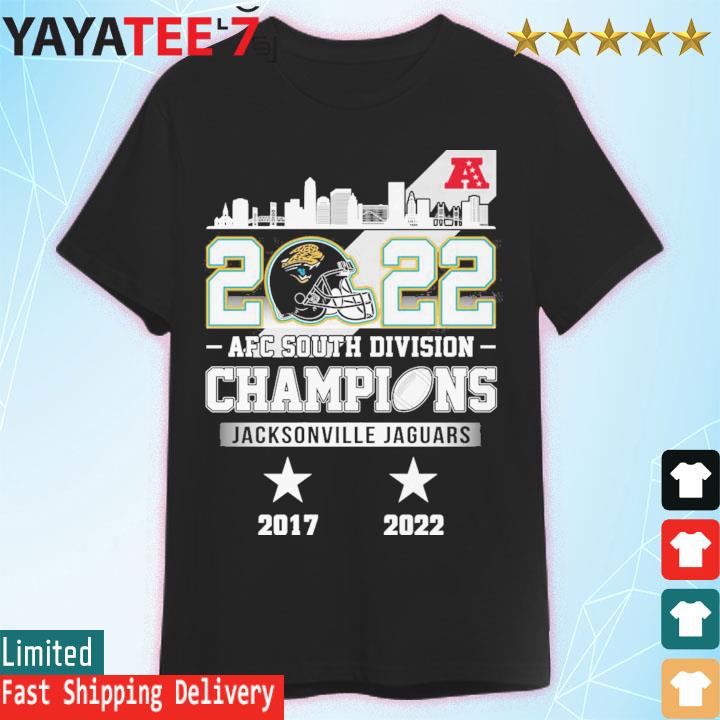 Jacksonville Jaguars Skyline 2022 Afc South Division Champions Shirt