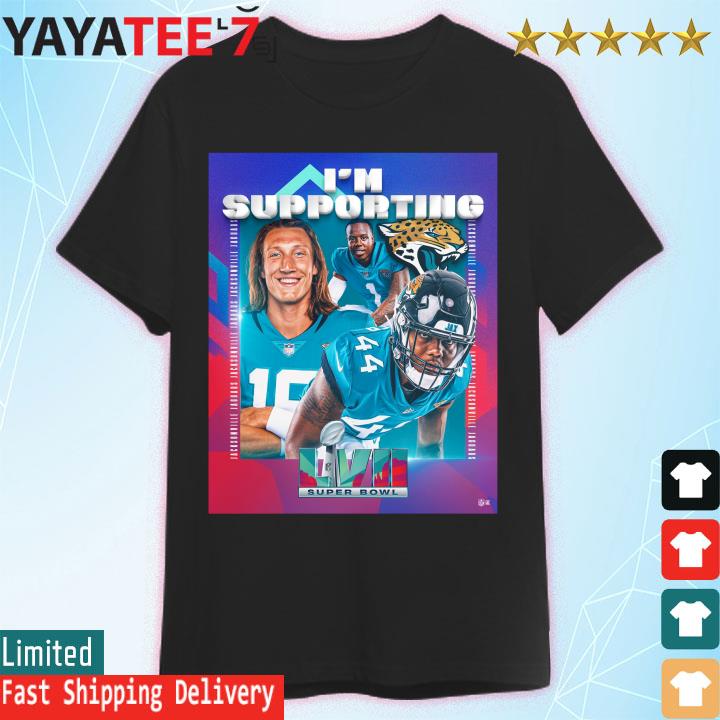 Jacksonville Jaguars I'm Supporting 2023 Super Bowl #NFLplayoffs shirt