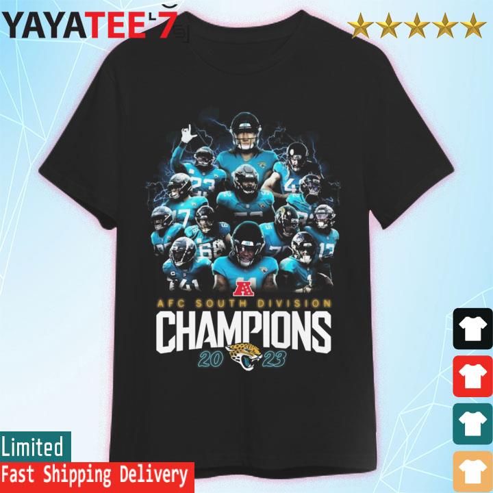 Jacksonville Jaguars 2023 AFC South Division Champions Shirt - NVDTeeshirt