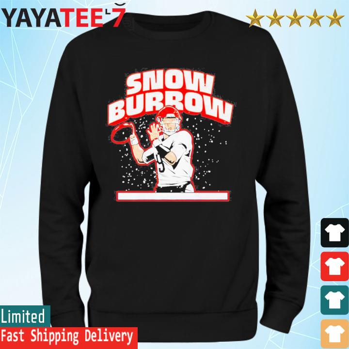 Joe Burrow Snow Burrow shirt, hoodie, sweater, long sleeve and tank top