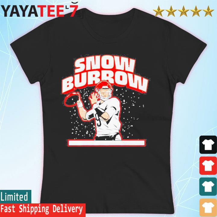 Joe Burrow Snow Burrow Cincinnati Bengals Shirt, hoodie, sweater