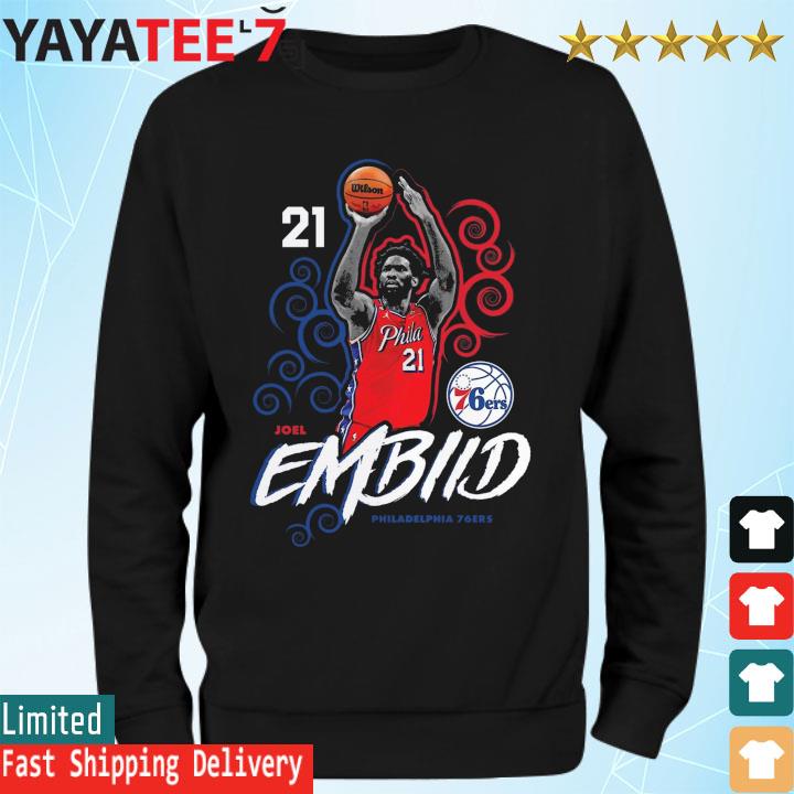 EMVPIID T-Shirt | Philadelphia 76ers Sixers Joel Embiid Inspired | phillygoat Athletic Heather / L