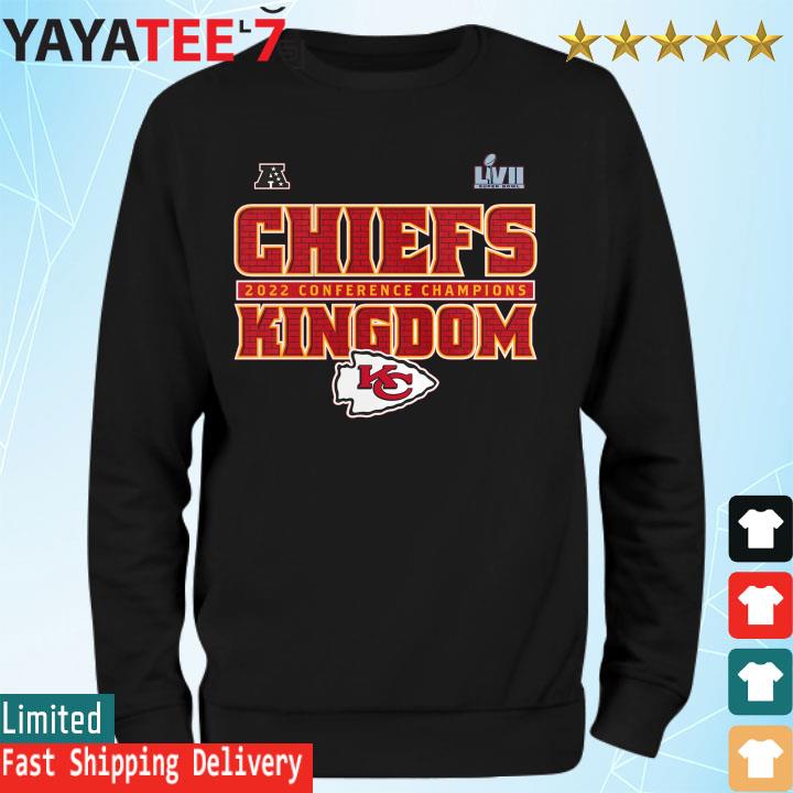 Chiefs Kingdom 2022 AFC Champions Kansas City Chiefs shirt, hoodie,  sweater, long sleeve and tank top