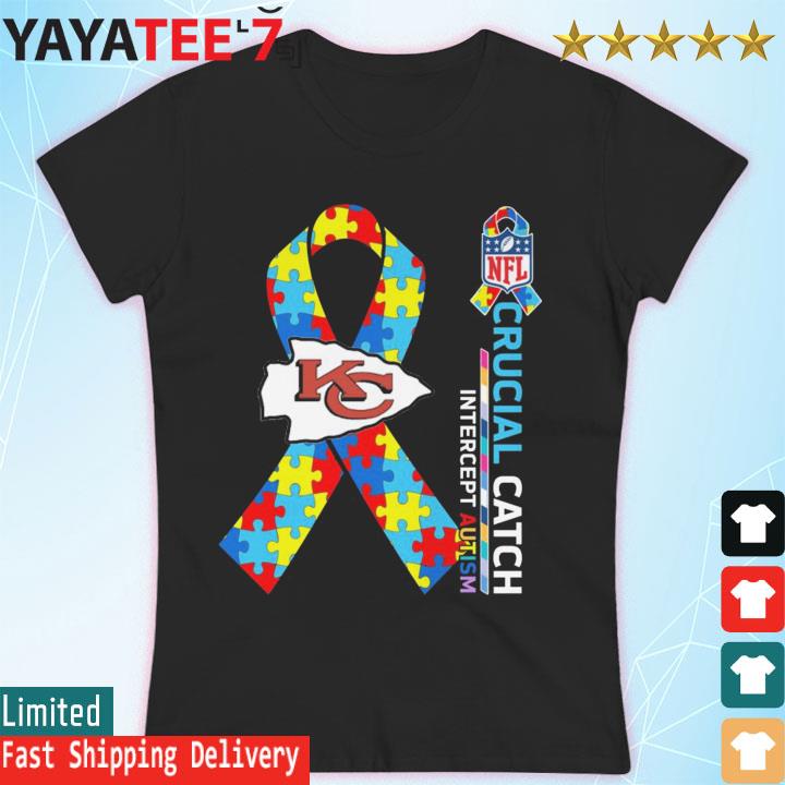 NFL Kansas City Chiefs Crucial Catch Intercept Autism shirt, hoodie,  sweater, long sleeve and tank top