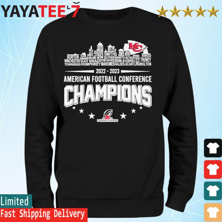 Kansas City Chiefs AFC Champions players shirt, hoodie, sweater, long  sleeve and tank top