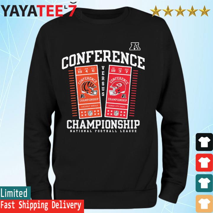 Kansas City Chiefs Vs Cincinnati Bengals 2022 AFC Conference Championship  Super Bowl Shirt, hoodie, sweater, long sleeve and tank top